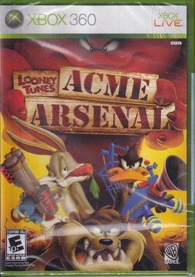 Xbox 360 - Looney Tunes ACME ARSENAL - Brand New Factory Sealed
