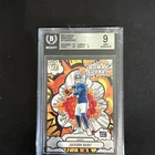 2025 Panini Donruss Jaxson Dart Bomb Squad Rookie RC #BS-JDT Giants BGS 9