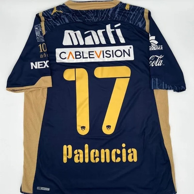 Palencia #17 Pumas UNAM 2009/2010 100th Anniversary Away ORIGINAL