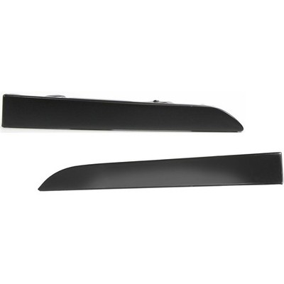 Front Bumper Headlight Filler Panels – Primed Matte Black – Left & Right – For 2001-2004 Toyota Tacoma