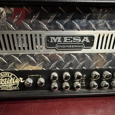 Mesa Engineering Triple Rectifier Solo Head 150 150W Tube Head 3-Ch Electric Gu 