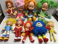 9 Vintage RAINBOW BRITE DOLL SET LOT 1980s Lot of 6 PLEASE READ