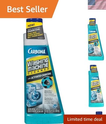 Washing Machine Cleaner with Activated Charcoal | Removes Odor-Causing Residu...