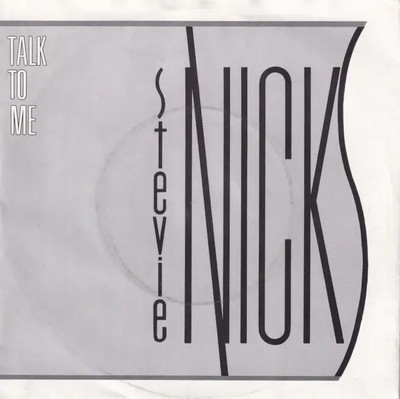 Stevie Nicks Talk To Me Vinyl Single 7inch NEAR MINT Parlophone