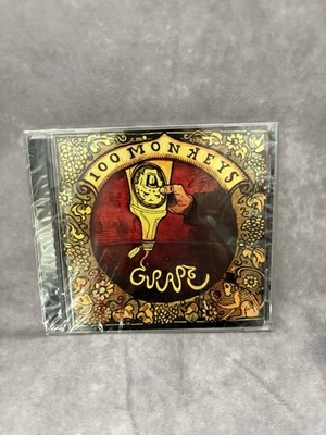100 Monkeys Grape CD Sealed Jewel Case Indie Rock Alternative Album