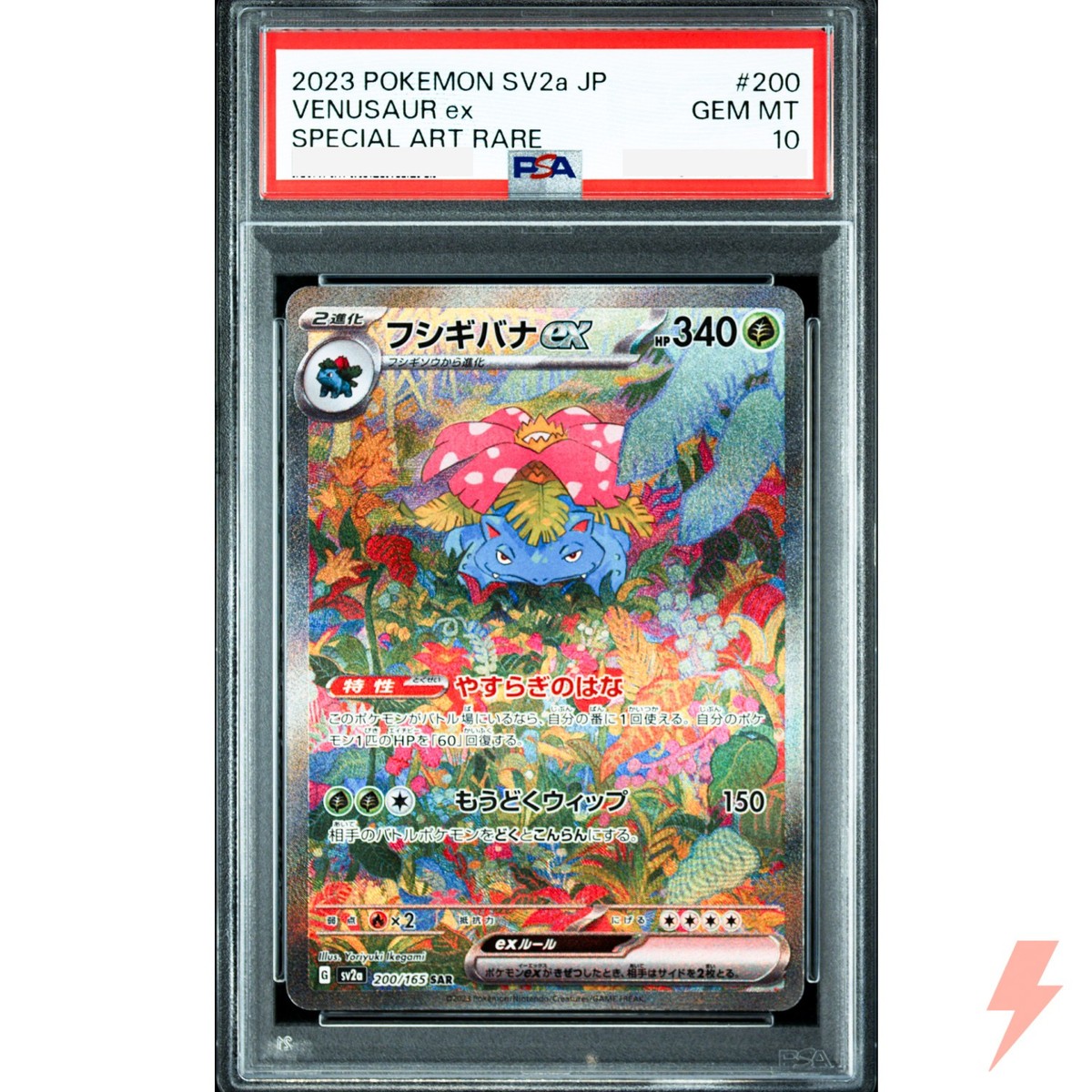 PSA 10 Pokémon Card 151 SAR Complete Set of 3 200-202/165