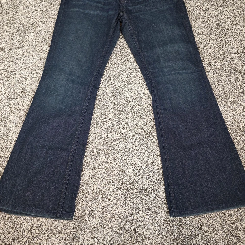 BKE Fulton Bootcut Jeans Men 31x30 Dark Denim Grunge Metal Whisker - Image 2 of 4