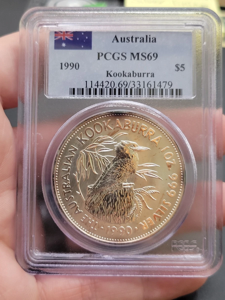 Australian Kookaburra MS 69 Silver Bullion Coins for sale | eBay