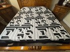 Machine Pieced Labyrinth Queen Size Quilt top  #Lj-002 — photo 10