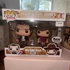 🔥Funko Pop! TV: The Walking Dead - NEGAN & CARL 2 Pk BAM EXC VAULTED PROTECT🔥