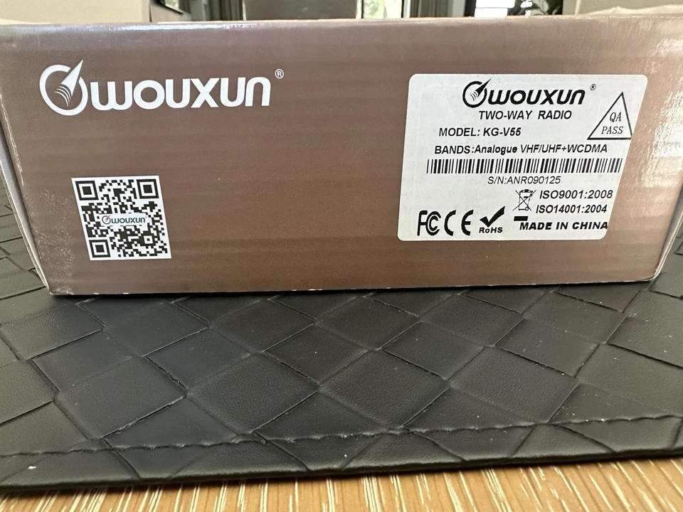 TWO-Original WouXun KG-V55 WCDMA Integrated Two Way Radio Brand New In Boxes - Image 2 of 4