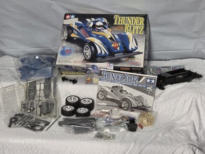 RC TAMIYA 1:10 THUNDER BLITZ 4WD BAUKASTEN BAUSATZ RESTPOSTEN HOBBYAUFGABE NEU 