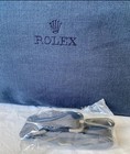 Rolex Blue Canvas 22" Duffle Bag with Adjustable Shoulder Strap — photo 2