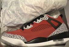 Nike Air Jordan Spizike Low  Toro  Gym Red Bl...