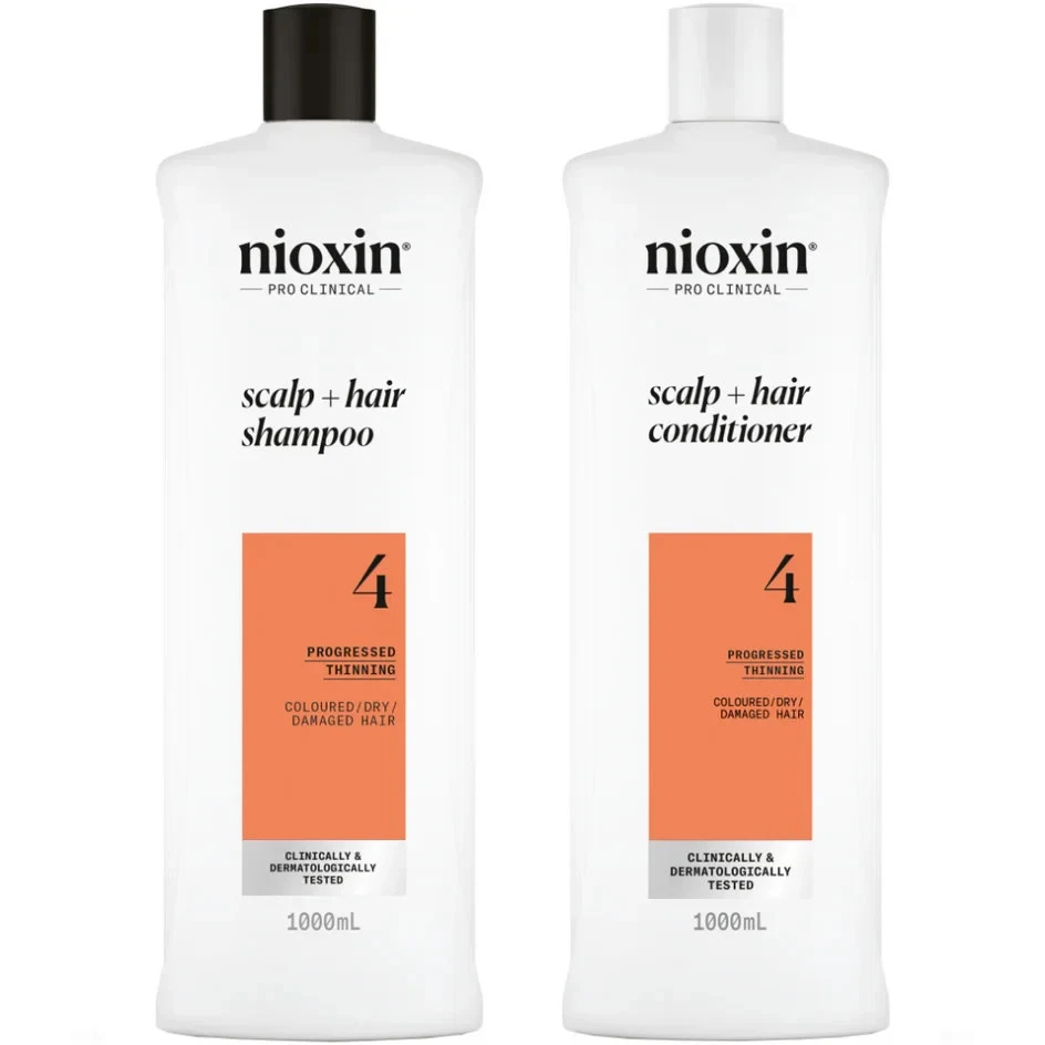 Nioxin System 4 Shampoo & Conditioner Set 1000ml
