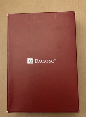 Dacasso A1409 Econo-Line Black Leather 4x6 Memo Holder