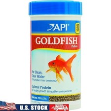 GOLDFISH PELLETS Fish Food Immunity Support Healthy Digestion 7oz Pellets New
