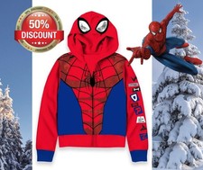 Spiderman Tone Suit Boys SIZE M 8 Apparel, Graphic Long Sleeve Hoodie