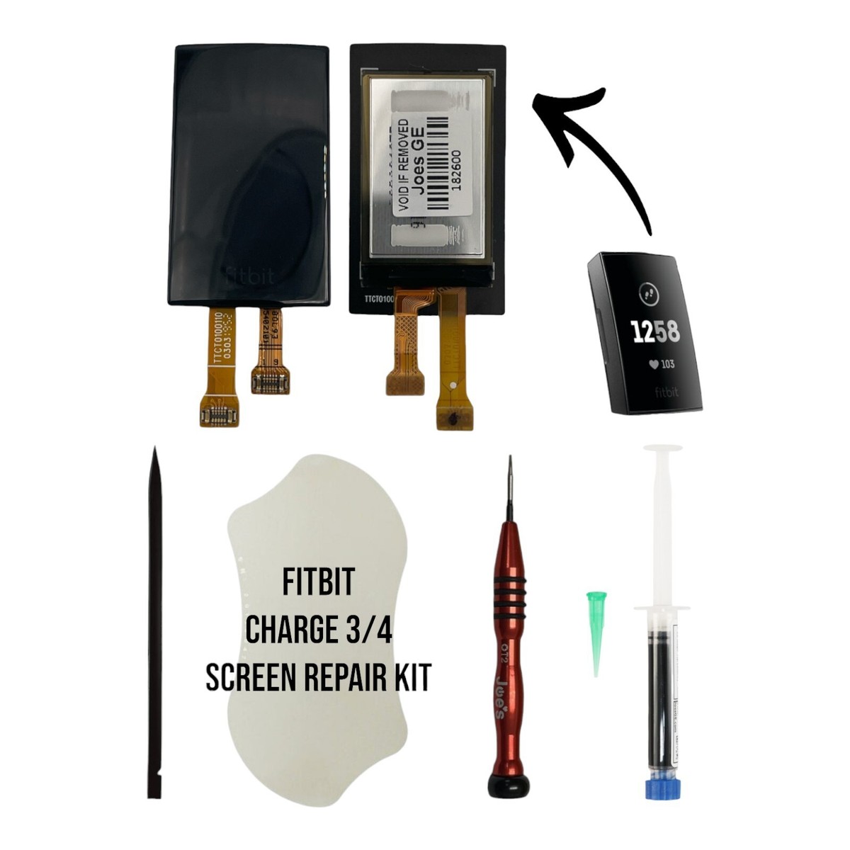 Battery Replacement Fitbit Screen Repair Fitbit Surge Smartwatch