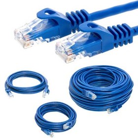 Cat5e CAT5 Network Ethernet Computer Patch Cable PC XBOX, PS3, PS4 Blue lot