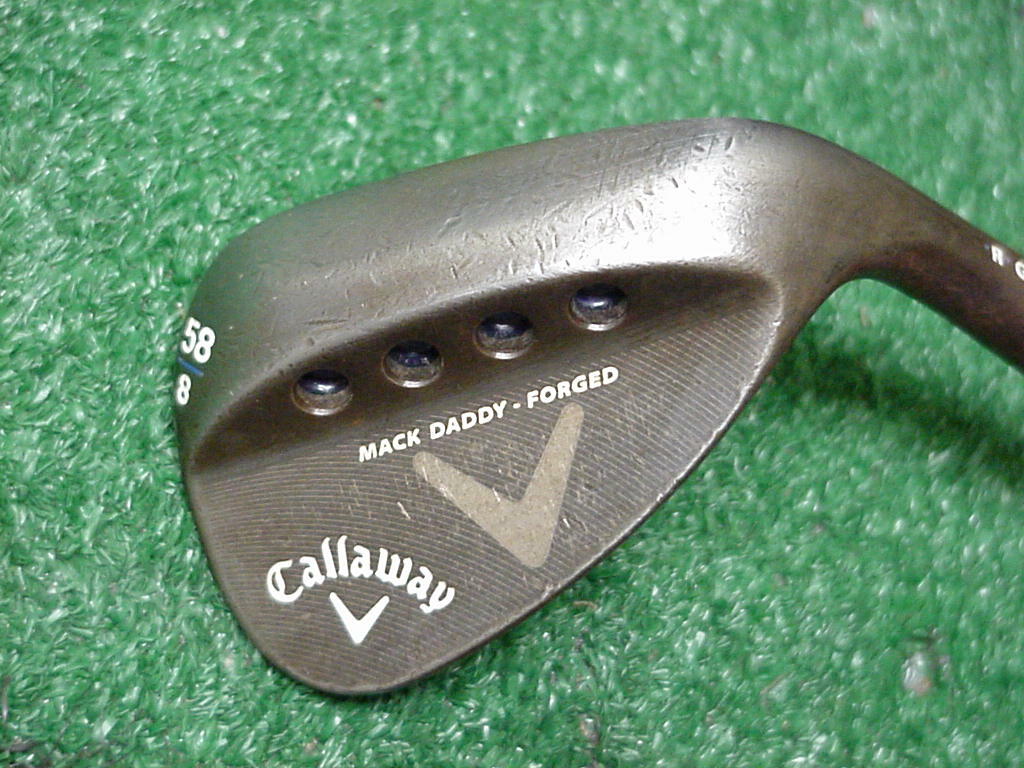 2017 Callaway Raw Mack Daddy V Grind Forged 58 degree Lob