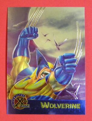 1995 Fleer Ultra X-Men Wolverine All Chromium Power Surge Rare