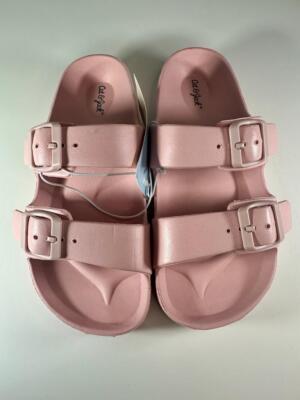 Cat & Jack Big Girls Womens Pink Multicolor Purple Noa Slip-on