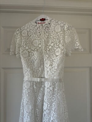 SELF-PORTRAIT Layered lace midi dress Size 2 | eBay