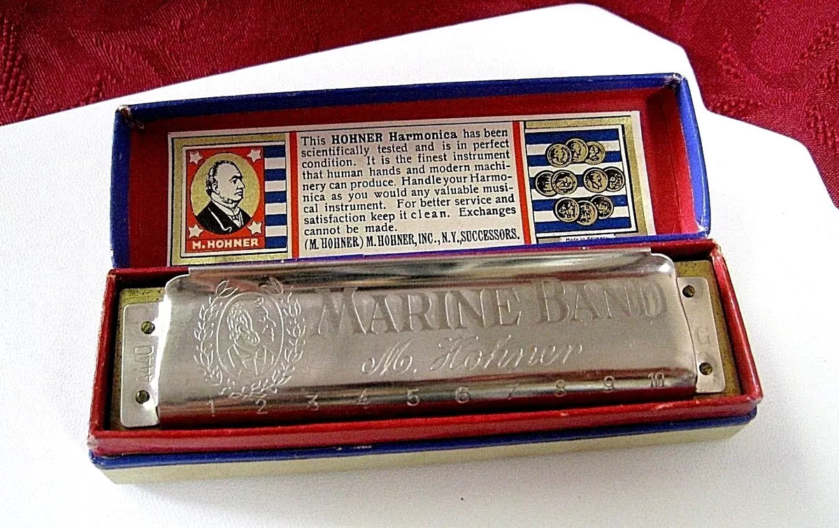 Marine band made best sale by m hohner germany