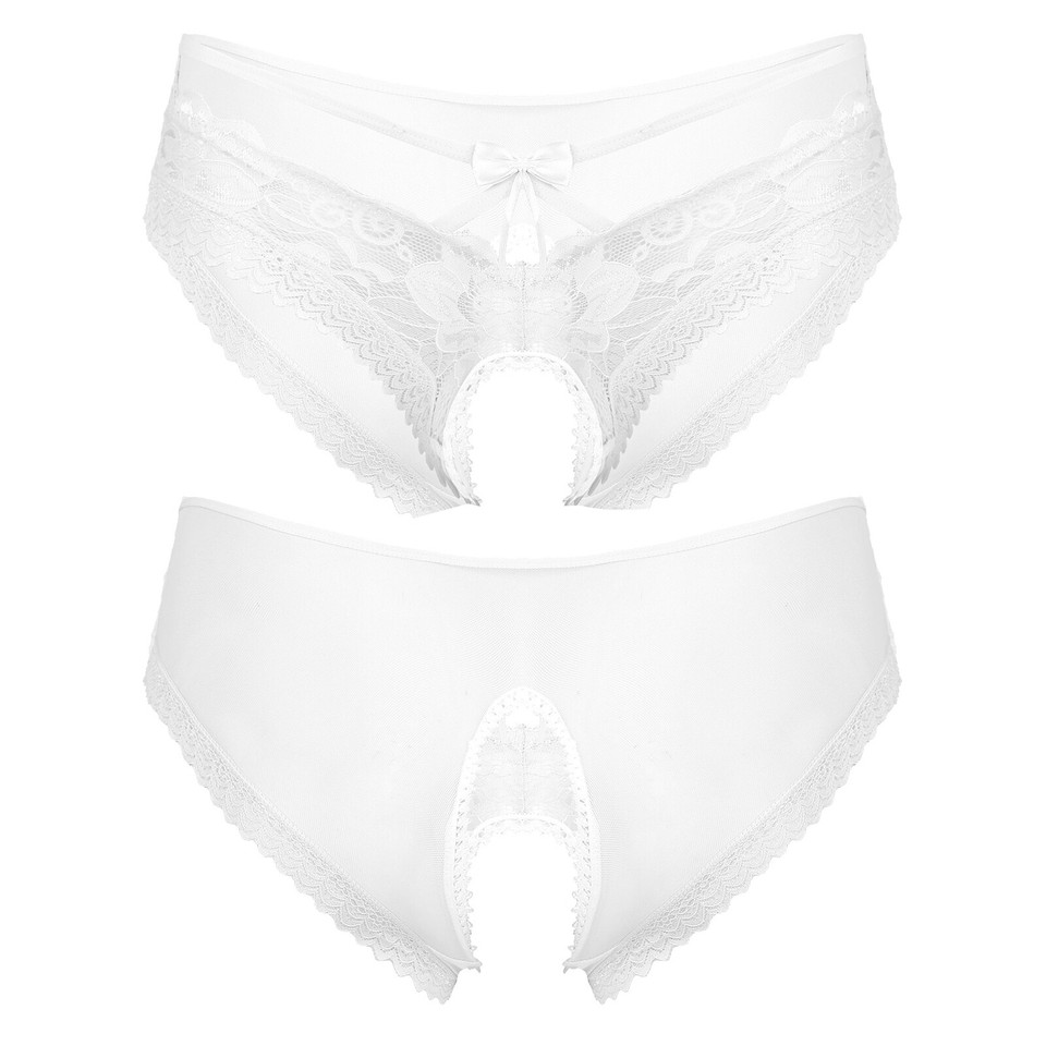US Men Mesh Sheer Bikini Briefs Low Rise Crotchless Panties Sissy Lace us-men-mesh-sheer-bikini-briefs-low-rise-crotchless-panties-sissy-lace