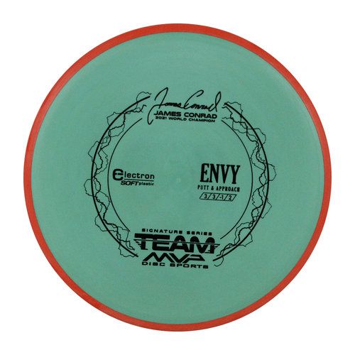 Axiom Disc Golf James Conrad Signature Electron Envy Soft Putter 3/3/0/2 Choose - Picture 50 of 140