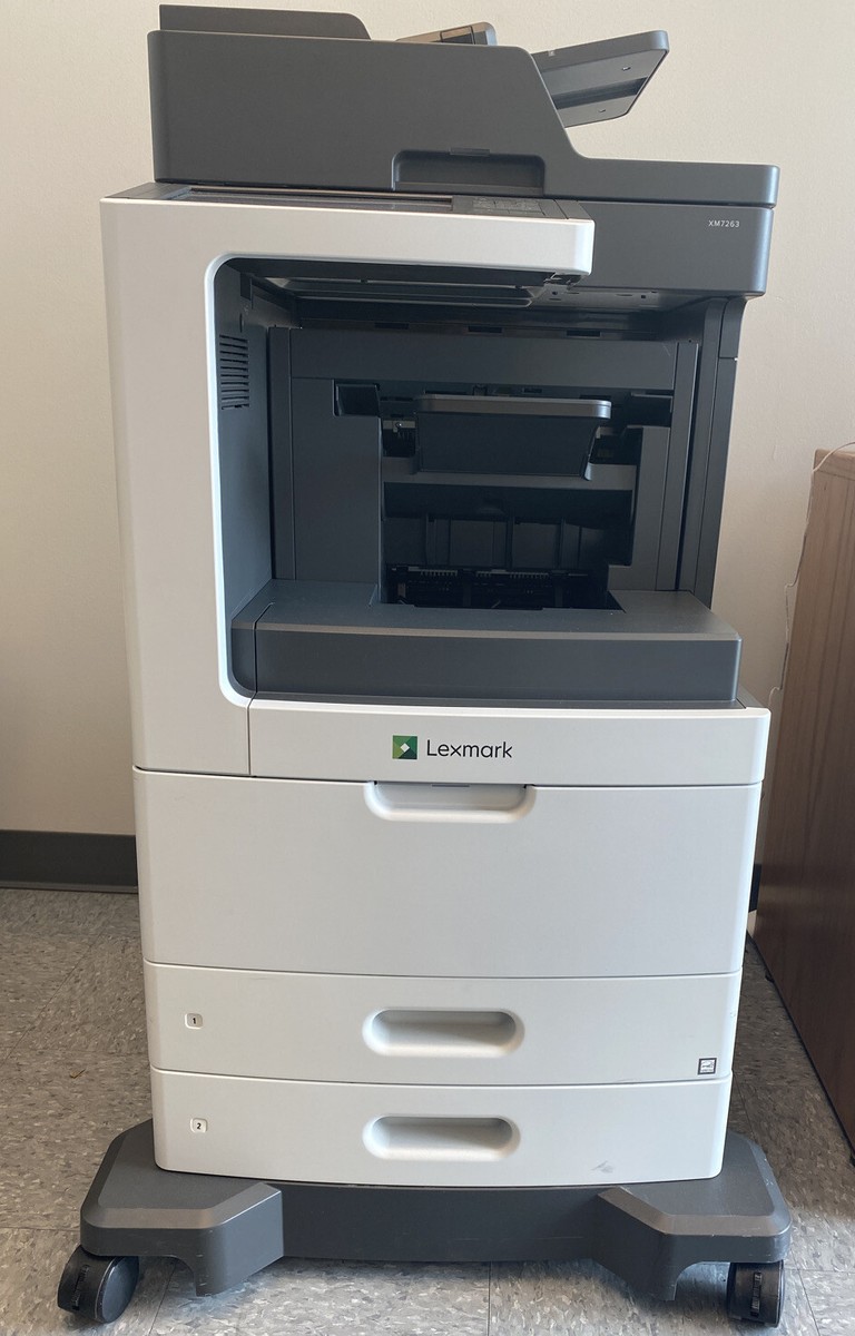 Lexmark XM7263 Monochrome Laser Printer MFP Copier, Printer