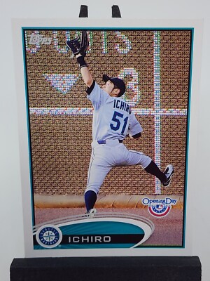 2012 Topps Ichiro Suzuki Opening Day Card - Seattle Mariners Legend