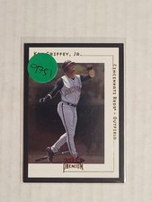 2001 FLEER PREMIUM # 157   KEN GRIFFEY JR. , REDS
