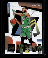 Jayson Tatum Maestros Insert Court Kings Basketball 2021-22 Panini Card #17