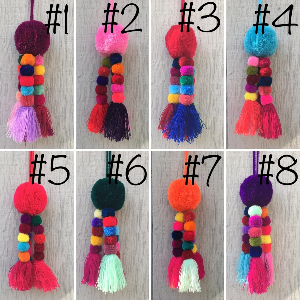 Mexican pom hotsell pom keychain