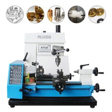 Multifunzione AT125 Mini Fresatura Alta Precisione Tornio Compatto Utensile