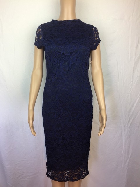 windsor blue lace dress