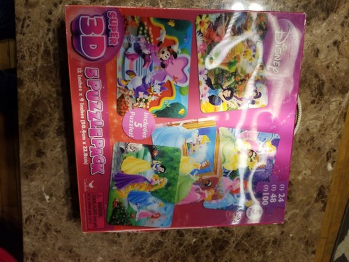 Disney Super 3D 5-Puzzle Pack | eBay