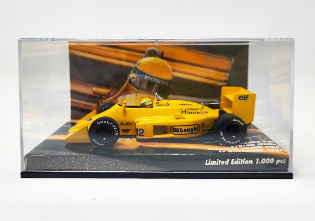 ミニチャンプス Lotus Honda 99T Ayrton Senna Minichamps 1/43 #12 Lotus 99T Ayrton Senna 1987 Japanese GP