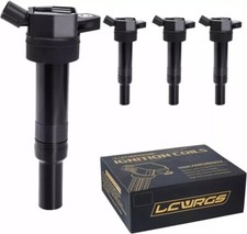 4 Ignition Coil Pack for 2.0 1.8 L4 Hyundai Elantra Tucson Kia Soul Forte 2011 2