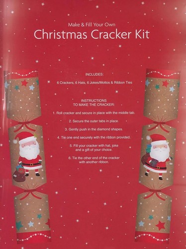 Make And Fill Your Own Christmas Cracker Craft Kit With Snappers Hats & Jokes - Picture 33 of 46