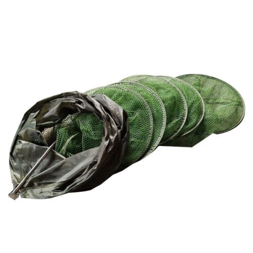 Fishing Net Folding Quick-drying Glued Fish Trap Cage Basket Dip Net Shrimp Carp