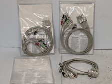 SpaceLabs 700-0006-37 ECG Leadwire Set w/ Combiner + Returns
