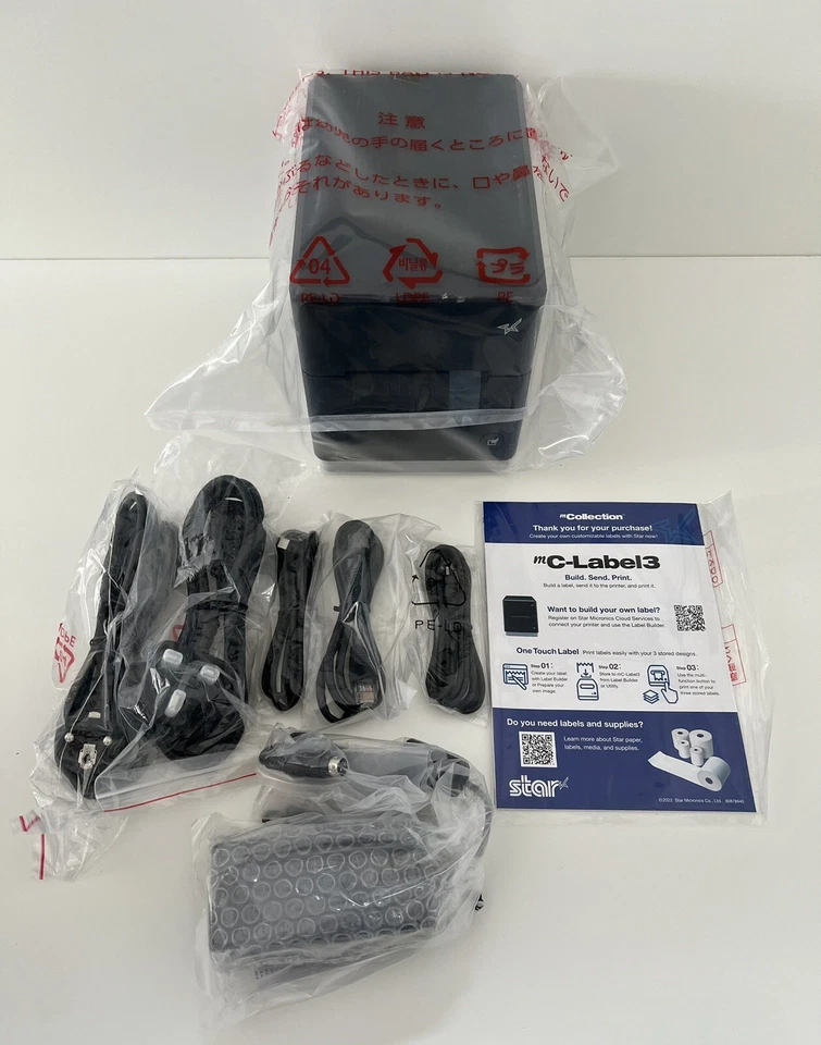 Star Micronics Label Printer MCL32CI BK E+U 39658190 - Image 4 of 4