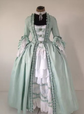 Rococo Wedding Dresses Antoinette Baroque Ball Gown Rococo Green Princess