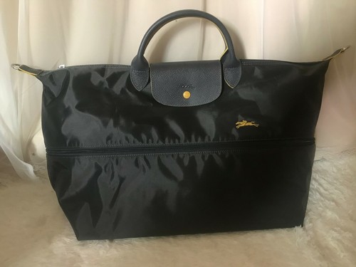 longchamp expandable weekender