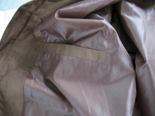 NEW JOSEPH ABBOUD LIGHTWEIGHT SOFT BRUSHED JACKET MOCHA ELASTIC CUFF,WAIST "LG" - Picture 9 of 22