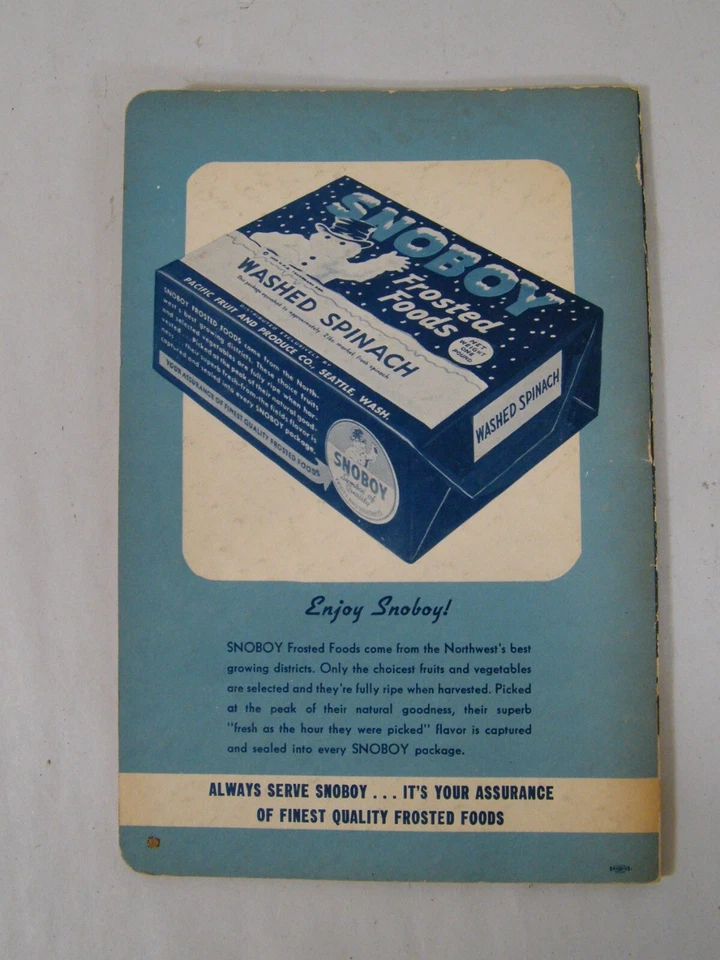 1939 & 1940 SNOBOY FROSTED FOODS COOKBOOK PACIFIC FRUIT & PRODUCE CO. - Image 2 of 4
