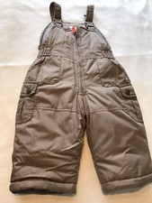 Carter's Winter Snow Suit Hooded Jacket 12 mo., orange, brown, white
